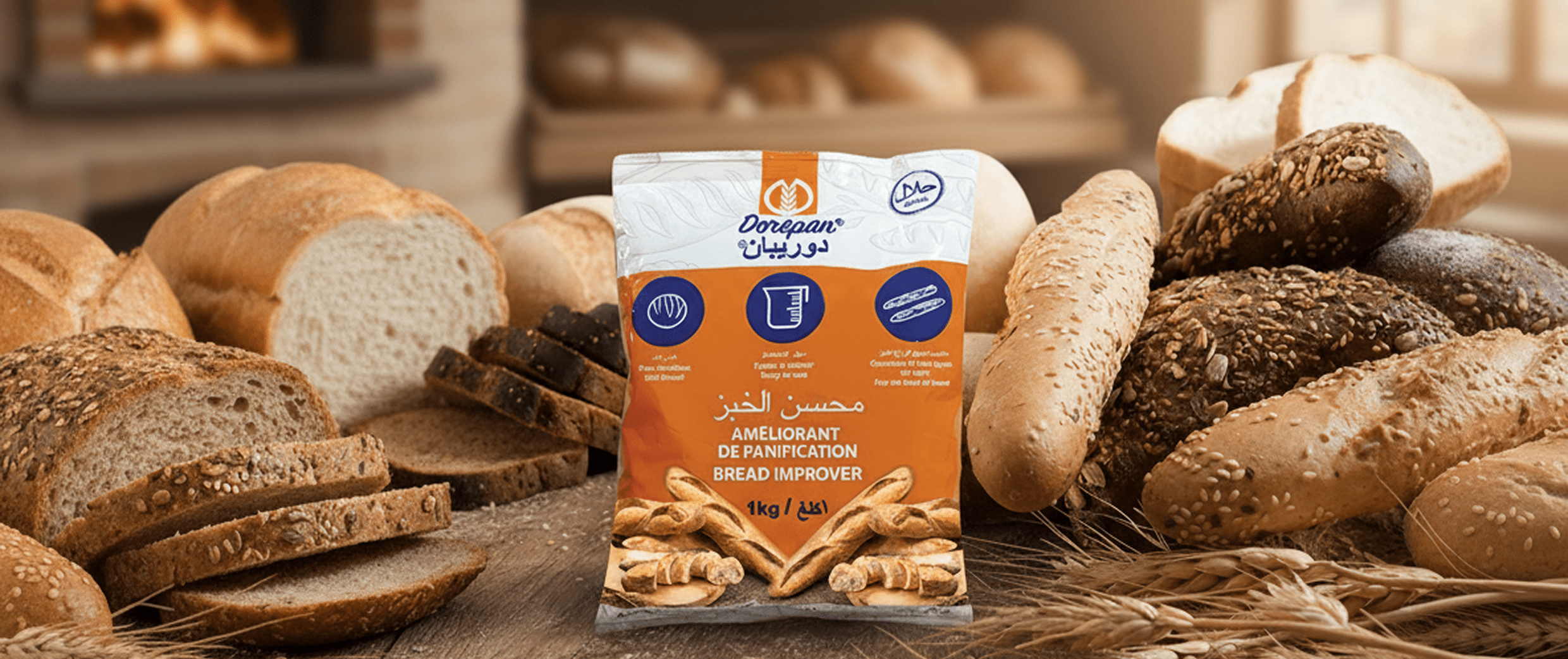 Améliorant qui remplace partiellement ou totalement le sucre utilisé dans les différentes recettes du pain en offrant une production optimisée (qualité et prix).